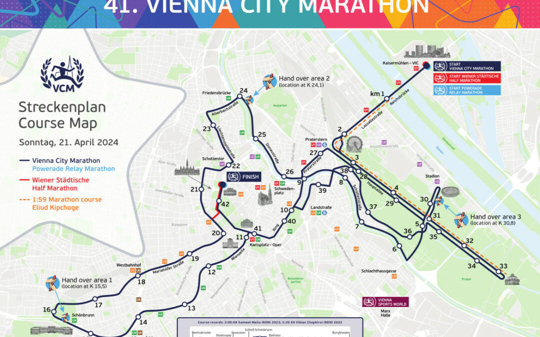 Vienna city marathon – Vienna 21 aprile 2024