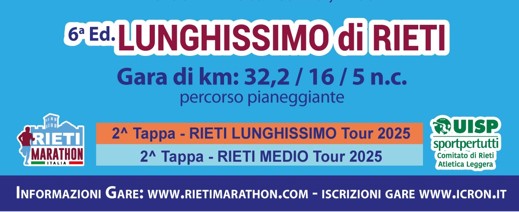 Lunghissimo di Rieti – Rieti 9 marzo 2025