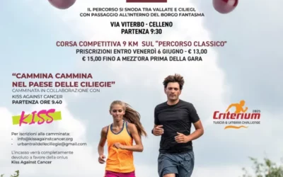 Urban trail delle ciliegie – Celleno (Vt) 8 giugno 2025
