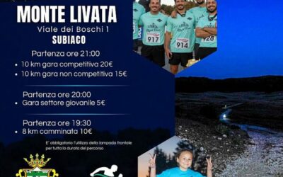 Livata Night Race – Subiaco (Rm) 19 luglio 2025