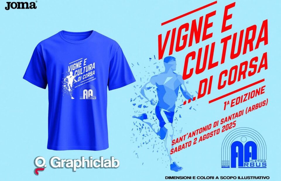 Vigne e cultura …di corsa – Sant’Antonio di Santadi (Arbus) 2 agosto 2025