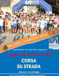 Trofeo Santa Chiara – Sini (Or) 13 agosto 2025