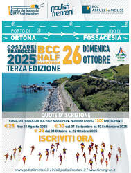 Costa Dei Trabocchi BCC Half Marathon 2025 – Ortona/Fossacesia (Ch) 26 ottobre 2025