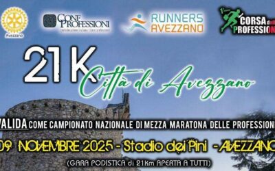 21k città di Avezzano – Avezzano (Aq) 9 novembre 2025
