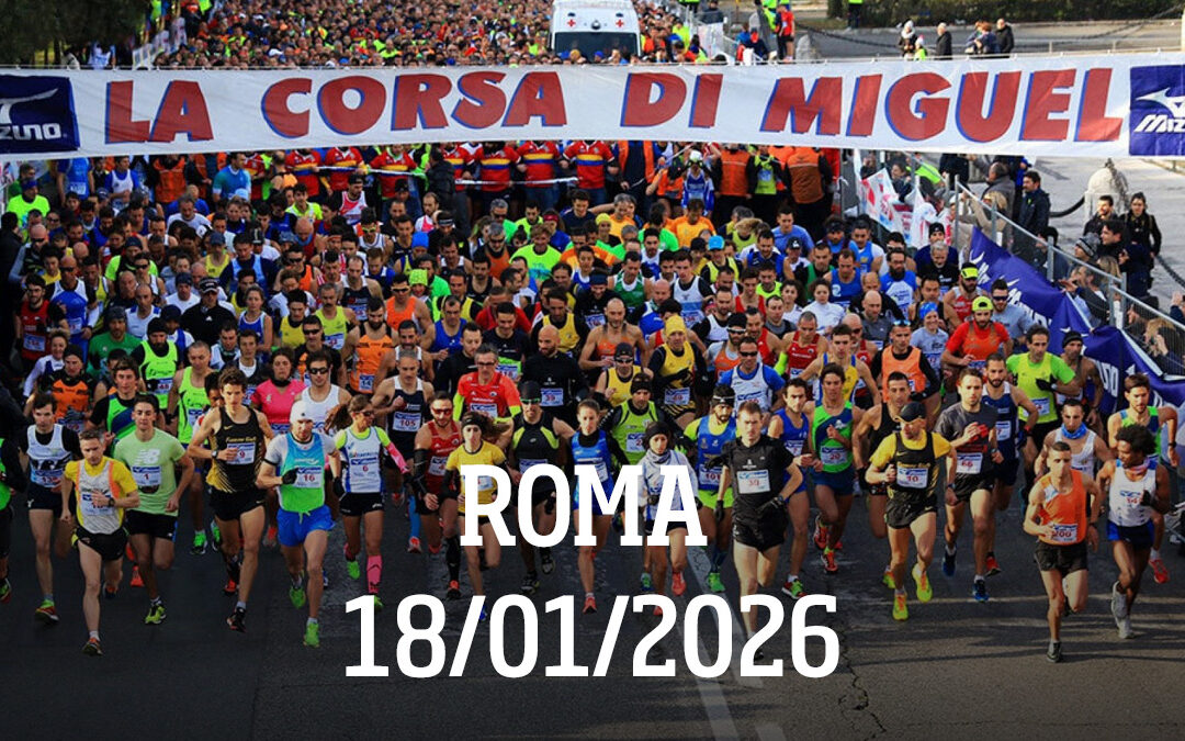 La corsa di Miguel – Roma 18 gennaio 2026