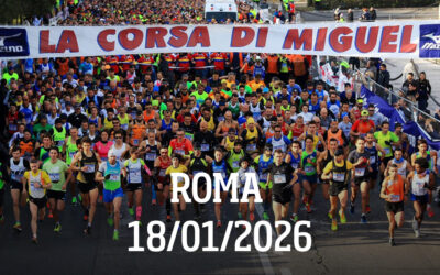 La corsa di Miguel – Roma 18 gennaio 2026