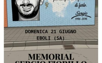 La potenza del dono – Memorial Sergio Fiorillo – Eboli (Sa) 21 giugno 2026